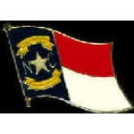 NORTH CAROLINA PIN NC STATE FLAG PINS